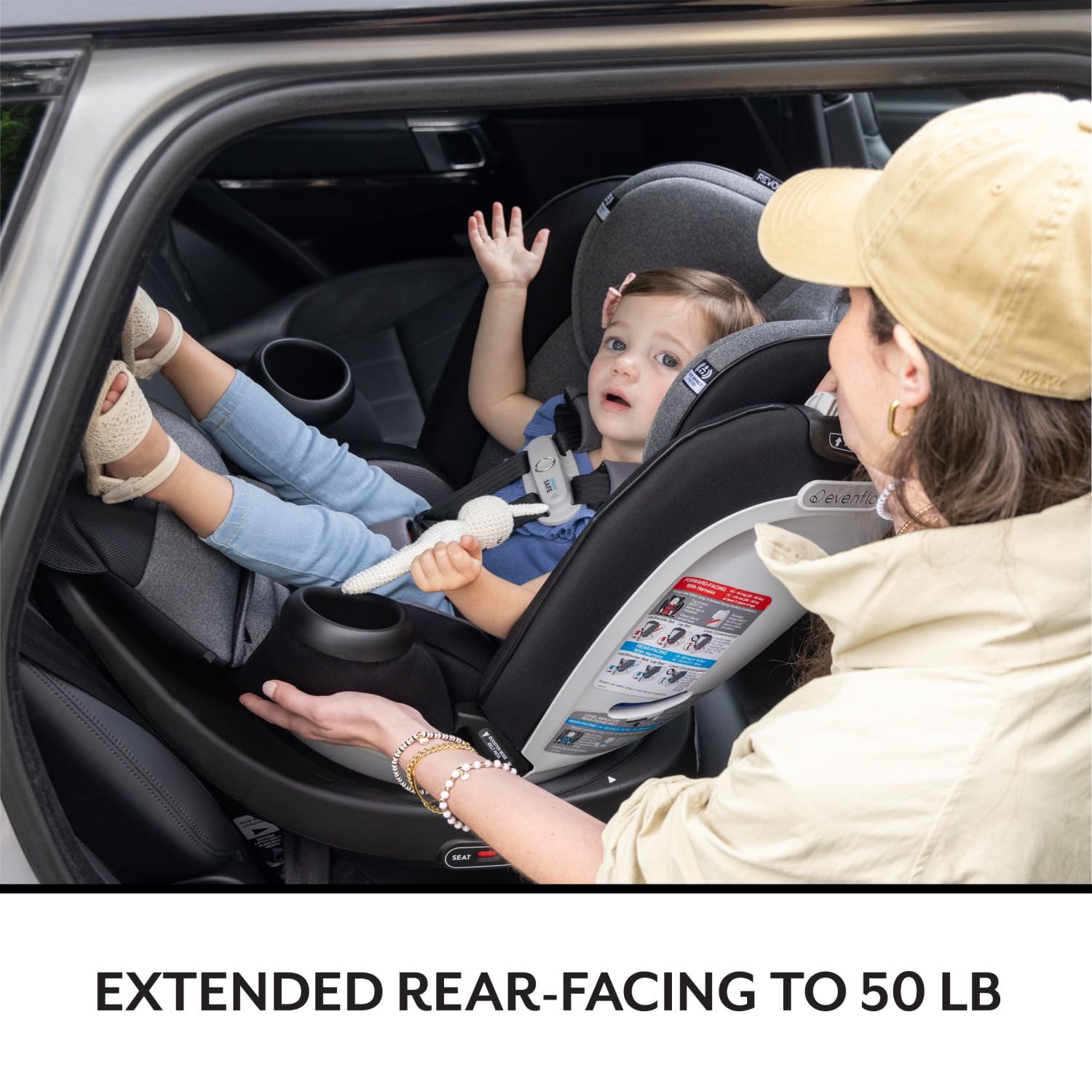 EVENFLO Revolve360 Extend All-in-One Car Seat with Cover