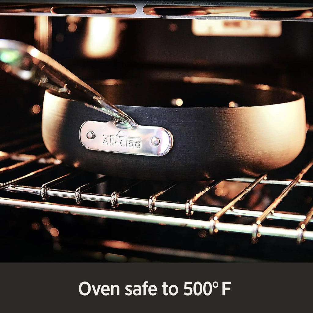 All-Clad HA1 Hard Anodized Non Stick Fry Pan Set 2 Piece