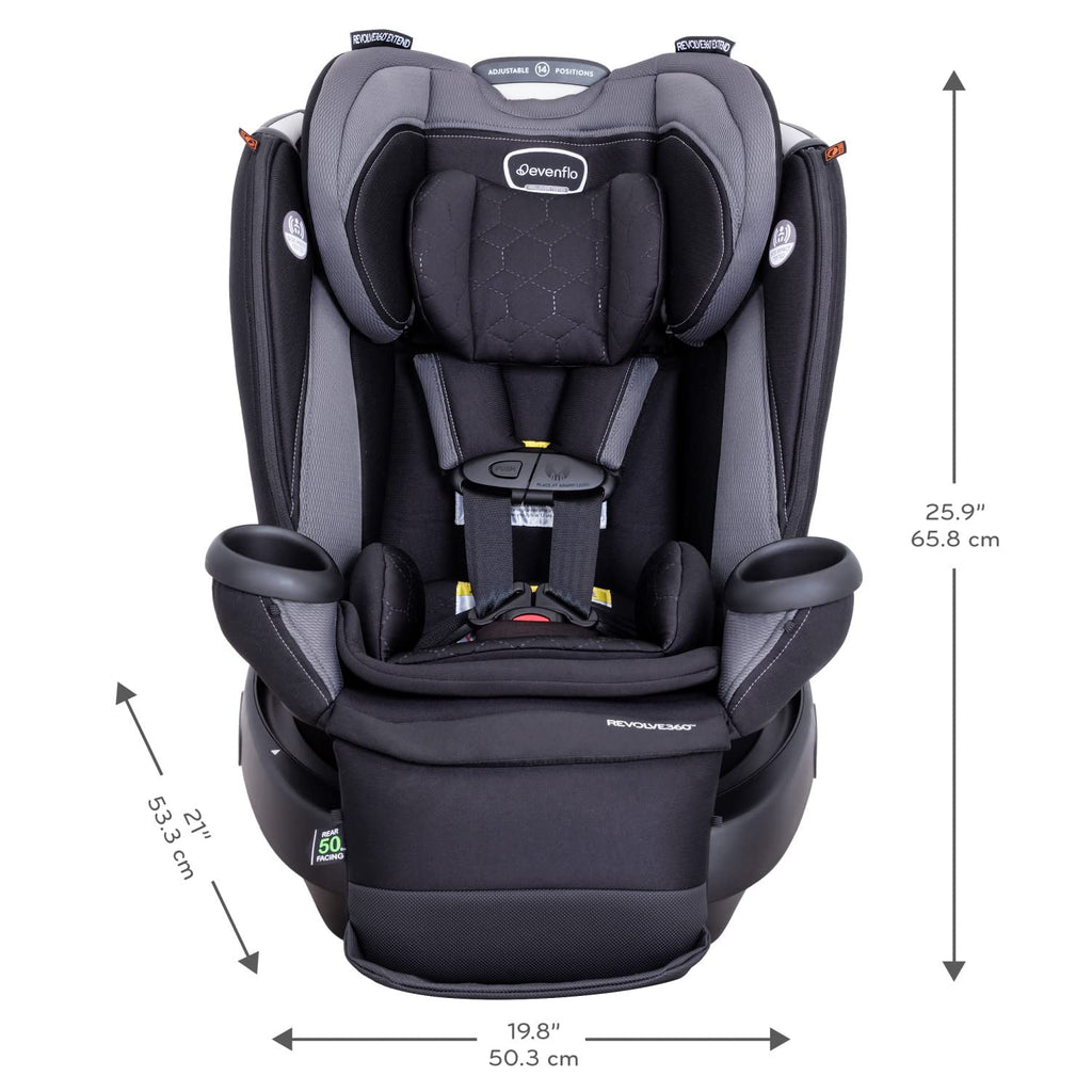 EVENFLO Revolve360 Extend All-in-One Car Seat with Cover