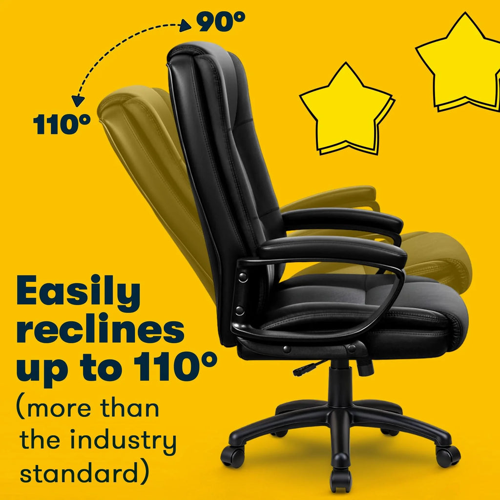 OFIKA Home Office Chair for Big and Tall - Heavy Duty Ergonomic