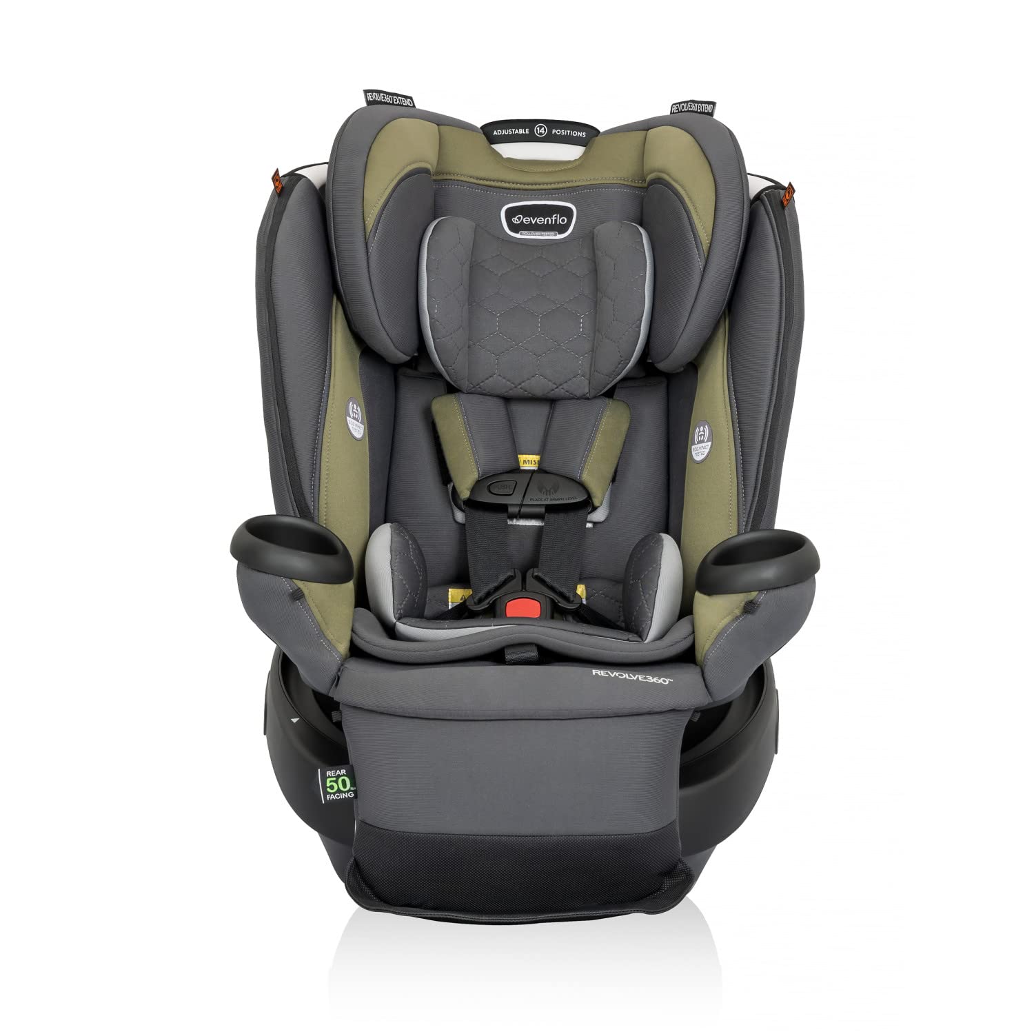 EVENFLO Revolve360 Extend All-in-One Car Seat with Cover