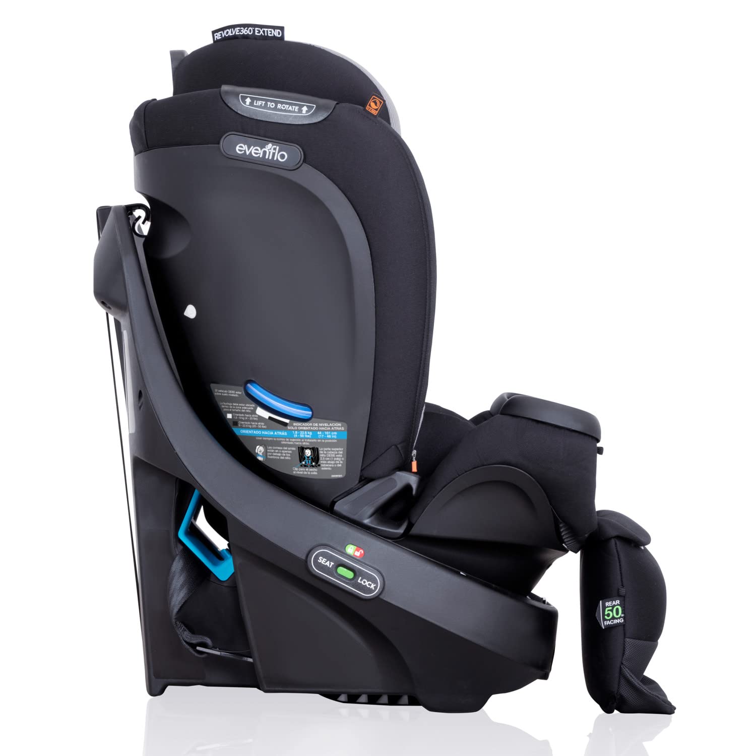 EVENFLO Revolve360 Extend All-in-One Car Seat with Cover
