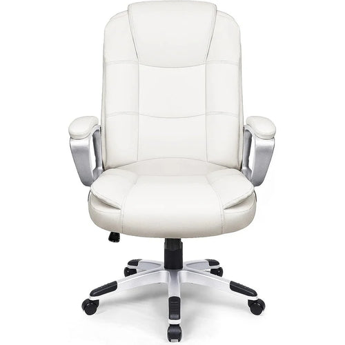 Bossin Big and Tall Office Chair High Back Executive Chair Ergonomic Adjustable Executive Leather Chair,400lbs