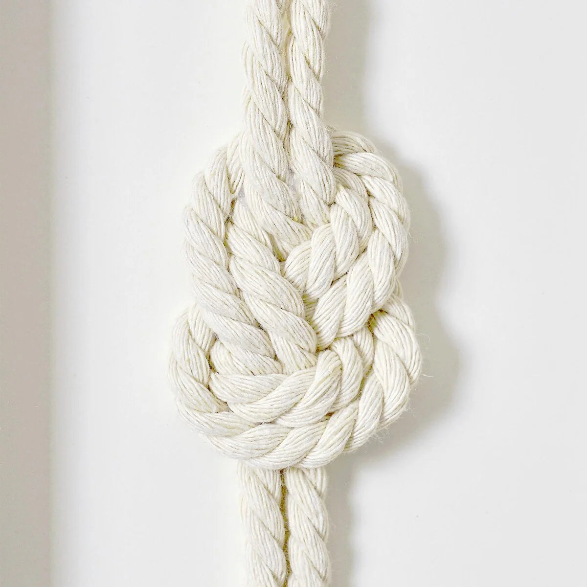 American Art Decor Naut Shore Framed Nautical Knots Wall Decor in Natural 3-piece set