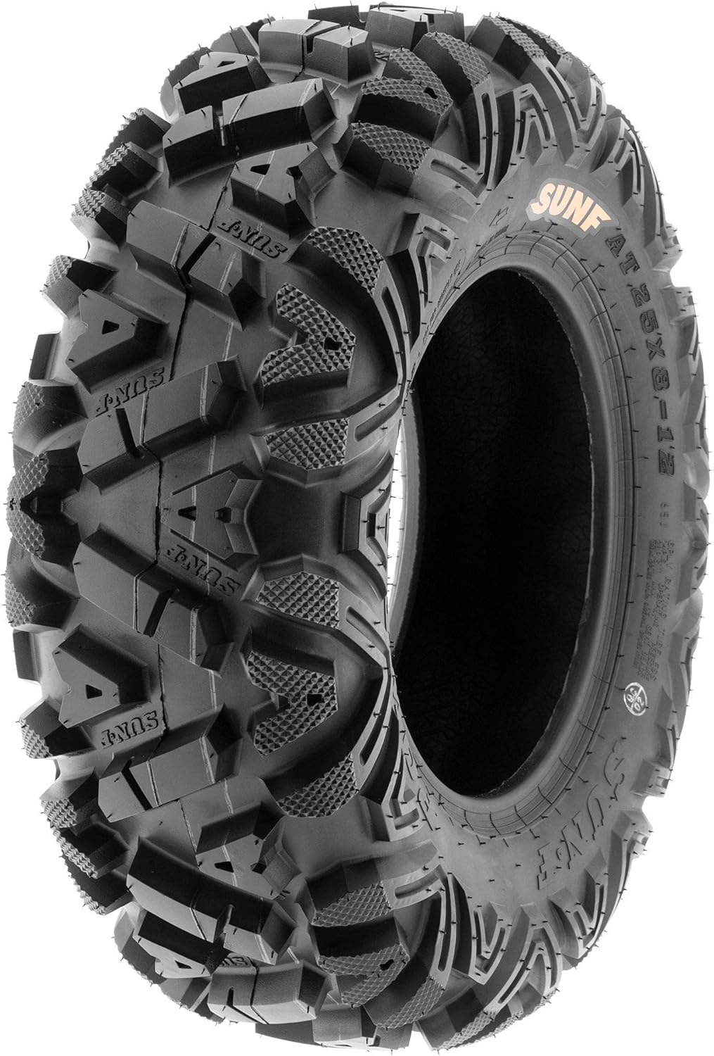 SUNF Power.I ATV UTV All-Terrain Tires Set of 4 25X8-12 25X10-12