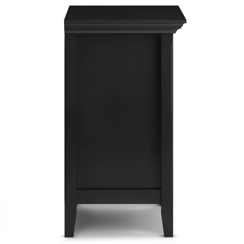 WYNDENHALL Halifax SOLID WOOD 24 inch Wide Bedside Nightstand Table