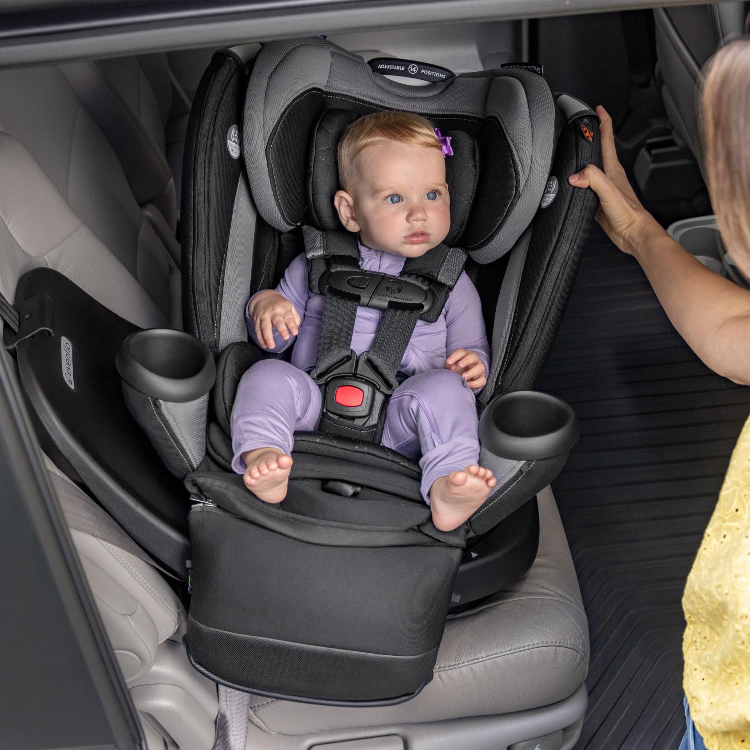 EVENFLO Revolve360 Extend All-in-One Car Seat with Cover