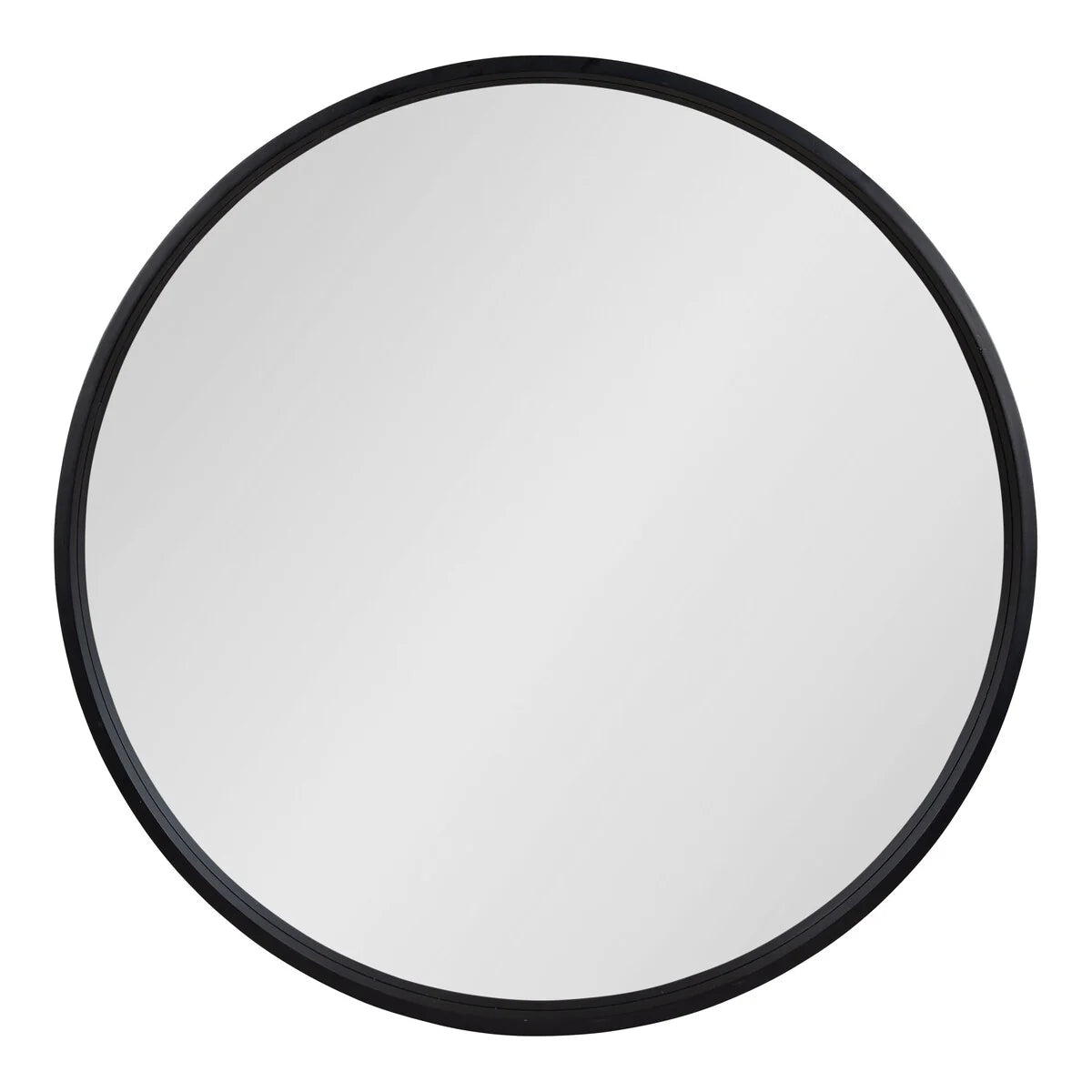 Kate and Laurel Travis Round Wood Accent Wall Mirror