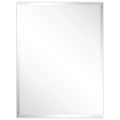 Frameless Beveled Prism Wall Mirror-Square/Rectangluar - Clear