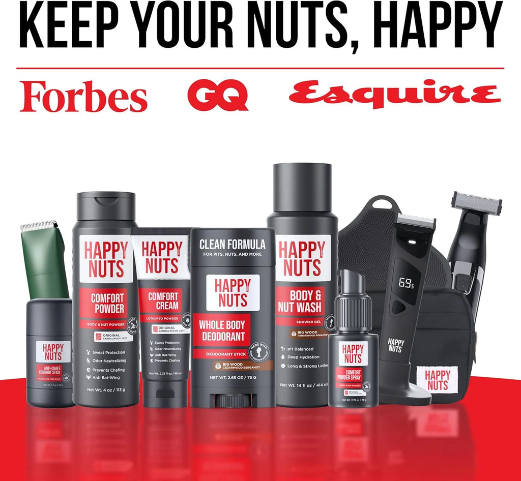 HAPPY NUTS The Ballber�� Electric Body Hair Trimmer for Men