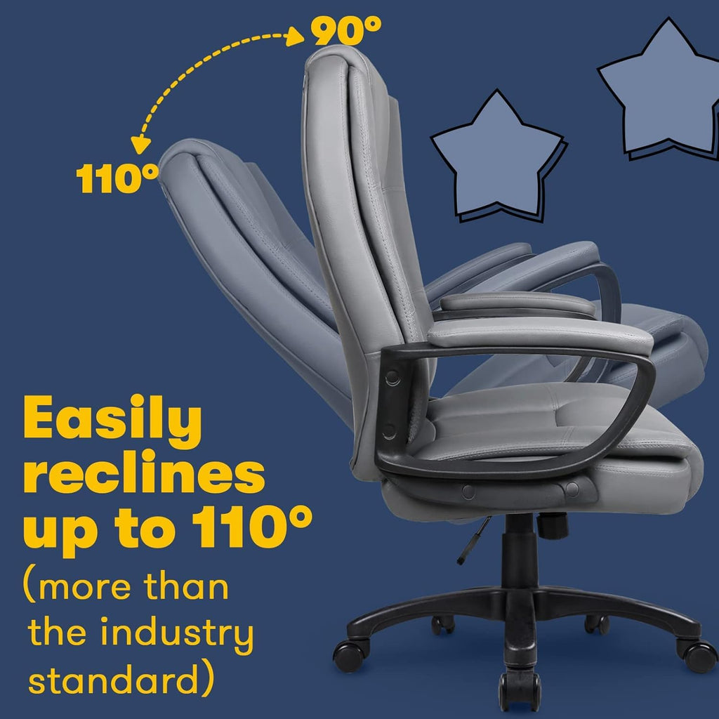 OFIKA Home Office Chair, 400LBS Big and Tall Computer Chair