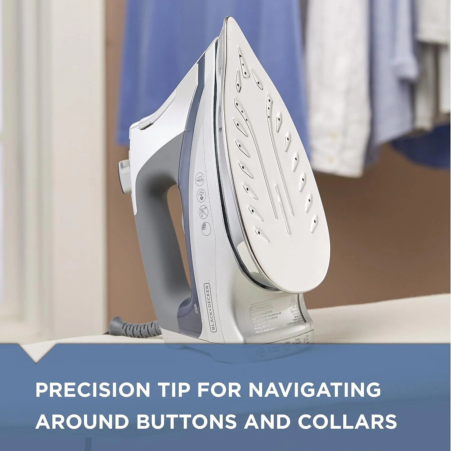BLACK+DECKER Allure Professional Steam Iron, 30% More Steam
