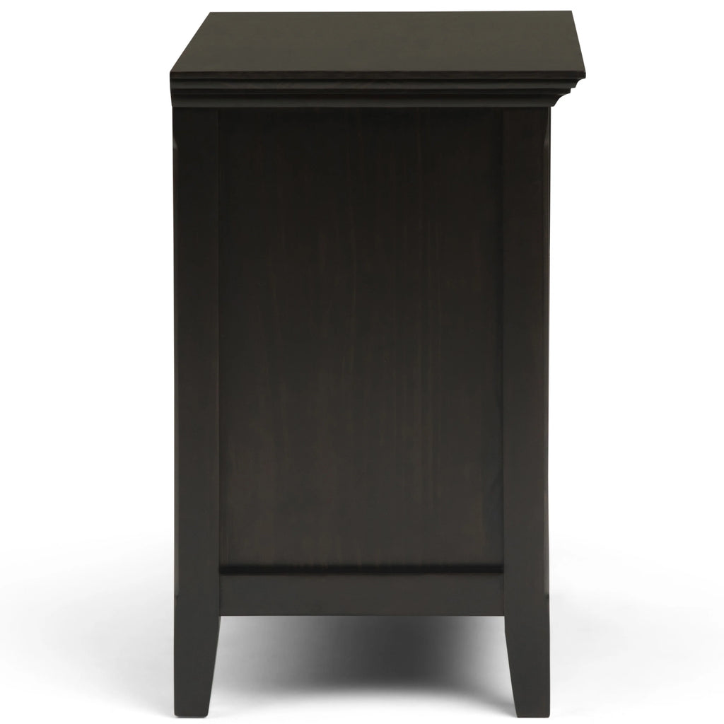 WYNDENHALL Halifax SOLID WOOD 24 inch Wide Bedside Nightstand Table