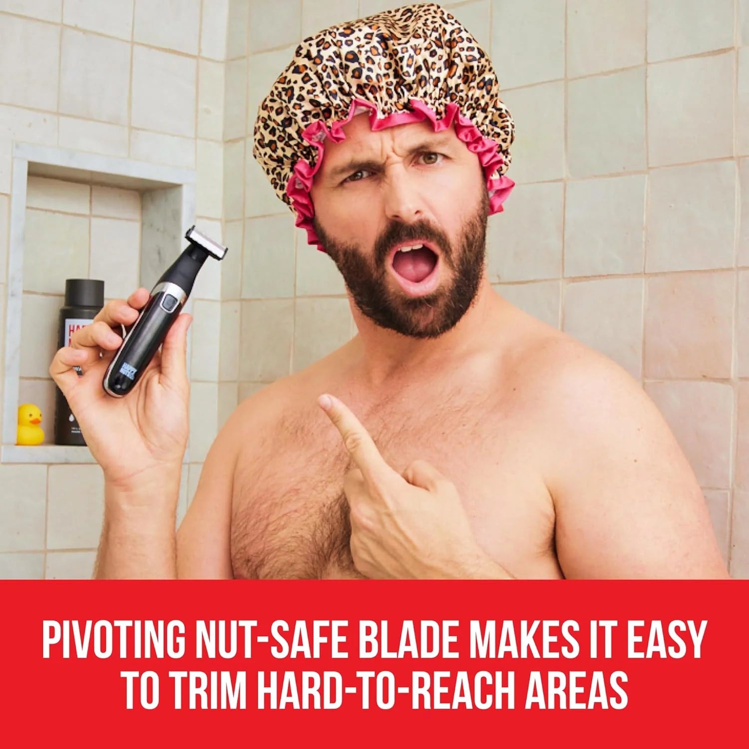 HAPPY NUTS The Ballber�� Electric Body Hair Trimmer for Men