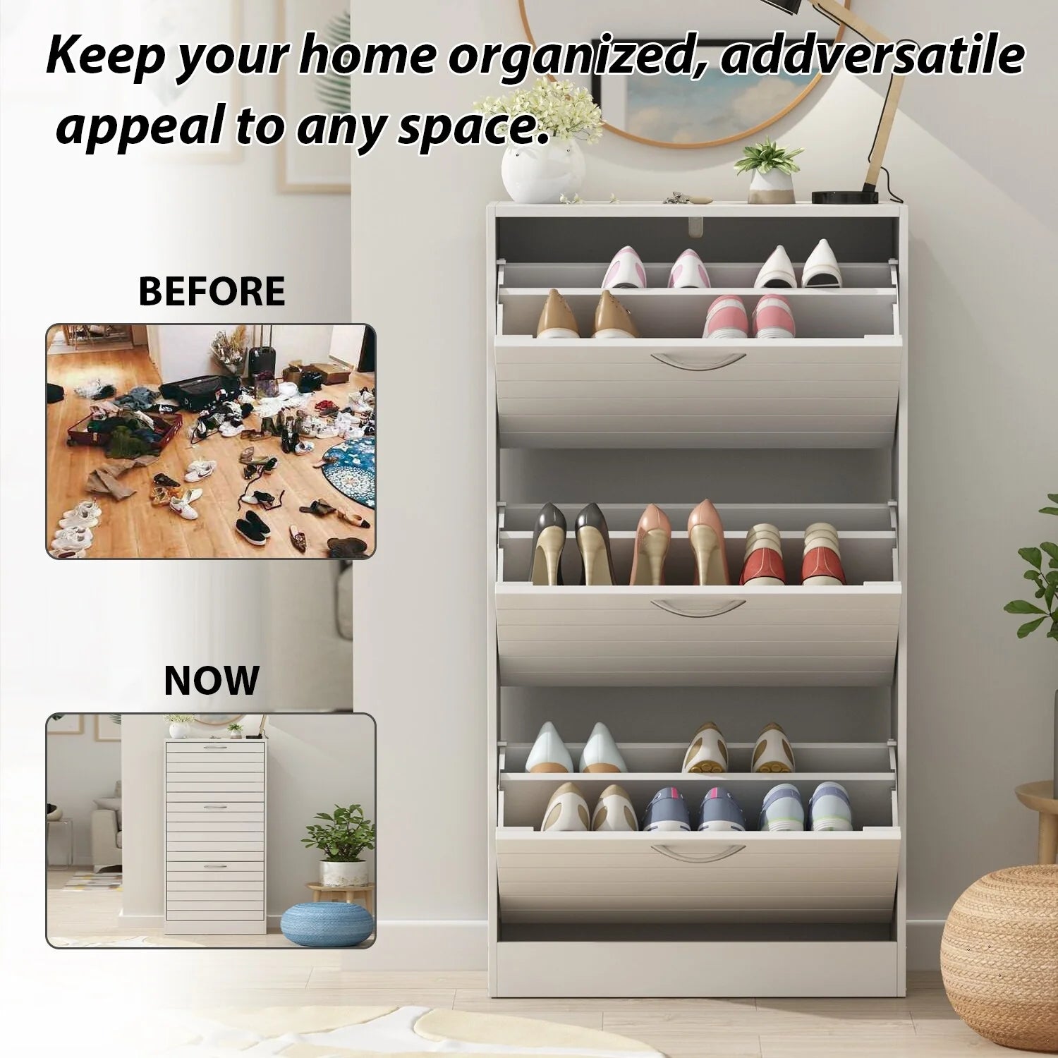 Shoe Storage Cabinet Modern Shoe Storage Cabinet for Entryway Hallway