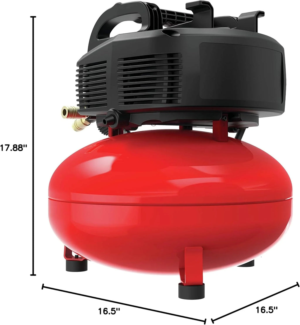 CRAFTSMAN Air Compressor 6 Gallon Pancake Oil-Free Kit
